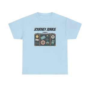 Classic Unisex Heavy Cotton Tee Journey Junkie - Dipaliz - T-shirts - s