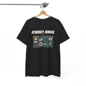 Classic Unisex Heavy Cotton Tee Journey Junkie - Dipaliz - T-shirts - s
