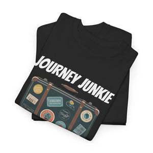 Classic Unisex Heavy Cotton Tee Journey Junkie - Dipaliz - T-shirts - s
