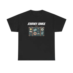 Classic Unisex Heavy Cotton Tee Journey Junkie - Dipaliz - T-shirts - s