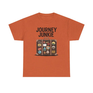 Classic Journey Junkie Unisex Heavy Cotton Tee - Dipaliz - T-shirts - s