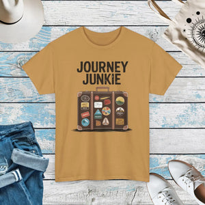 Classic Journey Junkie Unisex Heavy Cotton Tee - Dipaliz - T-shirts - s