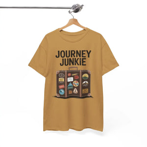 Classic Journey Junkie Unisex Heavy Cotton Tee - Dipaliz - T-shirts - s