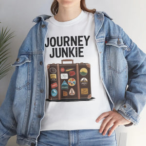 Classic Journey Junkie Unisex Heavy Cotton Tee - Dipaliz - T-shirts - s