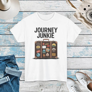 Classic Journey Junkie Unisex Heavy Cotton Tee - Dipaliz - T-shirts - s