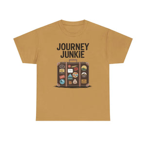 Classic Journey Junkie Unisex Heavy Cotton Tee - Dipaliz - T-shirts - s