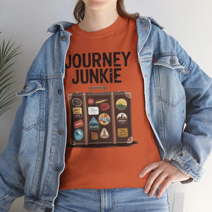 Classic Journey Junkie Unisex Heavy Cotton Tee - Dipaliz - T-shirts - s