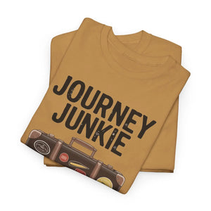 Classic Journey Junkie Unisex Heavy Cotton Tee - Dipaliz - T-shirts - s