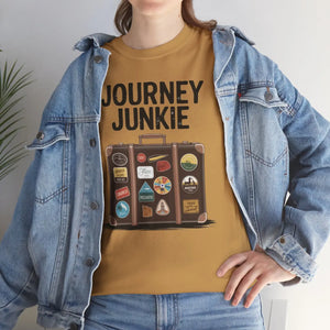 Classic Journey Junkie Unisex Heavy Cotton Tee - Dipaliz - T-shirts - s