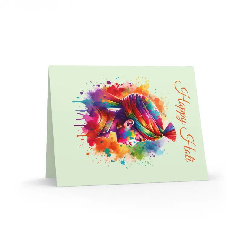 Elevate Holi Fun with Joyful Greeting Cards & White Envelopes - Paper Products