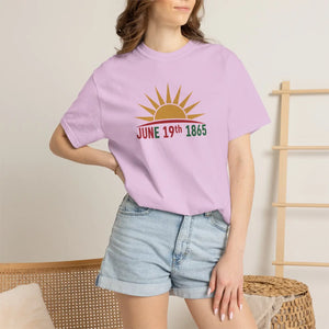 Jun 19th Emancipation Tee – Heavyweight Cotton - Dipaliz - T-shirts