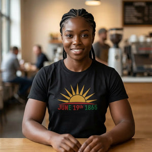 Jun 19th Emancipation Tee – Heavyweight Cotton - Dipaliz - T-shirts