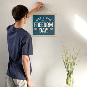 Juneteenth Poster – Freedom Day Matte Paper - Dipaliz - Posters Prints & Visual Artwork