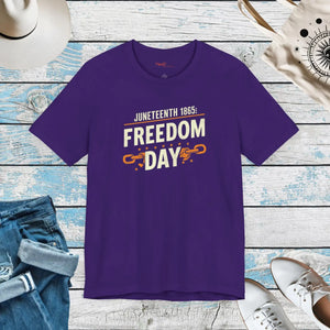 Unisex Jersey Short – Soft Cotton Juneteenth - Dipaliz - T-shirts - s