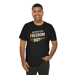 Unisex Jersey Short – Soft Cotton Juneteenth - Dipaliz - T-shirts - s