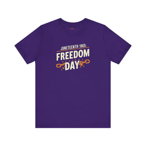 Unisex Jersey Short – Soft Cotton Juneteenth - Dipaliz - T-shirts - s