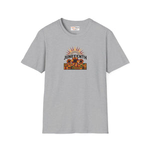 Juneteenth Sunflower Graphic – Cotton Celebration Tee - Dipaliz - T-shirts