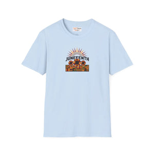 Juneteenth Sunflower Graphic – Cotton Celebration Tee - Dipaliz - T-shirts