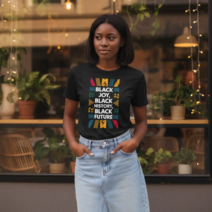 Juneteenth Unisex Jersey – Celebrate Black Joy - Dipaliz - T-shirts - s