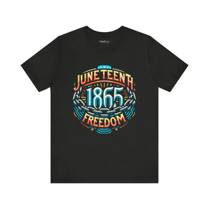 Celebrate Juneteenth 1865 Unisex Jersey Short Sleeve Tee - Dipaliz - Black Heather / s - T-shirts