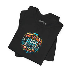 Unisex Jersey Short Celebrate Juneteenth 1865 - Dipaliz - T-shirts - Xs