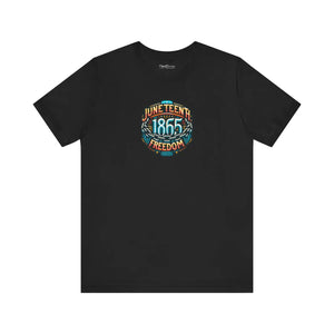 Unisex Jersey Short Celebrate Juneteenth 1865 - Dipaliz - T-shirts - Xs