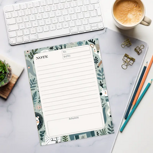 Notepads - Jungle Animals Daily Planner Notepad for Creative Scheduling - Dipaliz