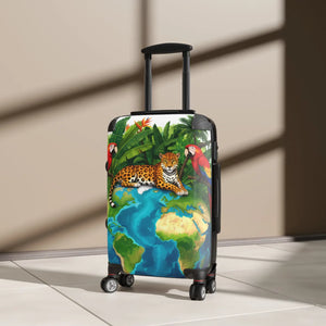 Jungle Parrot Travel Luggage - Hard Shell Carry on - Dipaliz - Suitcases