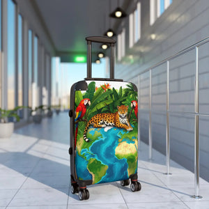 Jungle Parrot Travel Luggage - Hard Shell Carry on - Dipaliz - Suitcases
