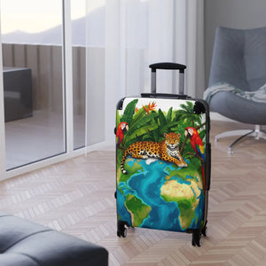 Jungle Parrot Travel Luggage - Hard Shell Carry on - Dipaliz - Suitcases