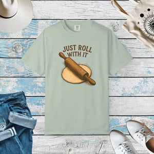 Unisex Garment Dyed Fun Baking Tee - Cozy Kitchen Style - Dipaliz - Bay / s - T-shirts