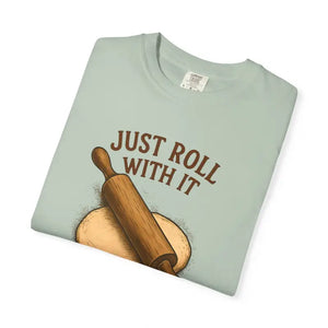 Unisex Garment Dyed Fun Baking Tee - Cozy Kitchen Style - Dipaliz - T-shirts