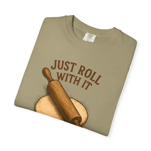 Unisex Garment Dyed Fun Baking Tee - Cozy Kitchen Style - Dipaliz - T-shirts