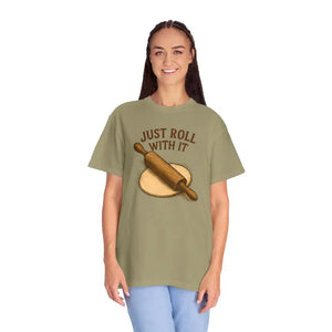 Unisex Garment Dyed Fun Baking Tee - Cozy Kitchen Style - Dipaliz - T-shirts