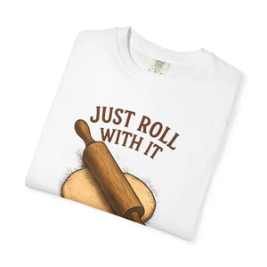 Unisex Garment Dyed Fun Baking Tee - Cozy Kitchen Style - Dipaliz - T-shirts