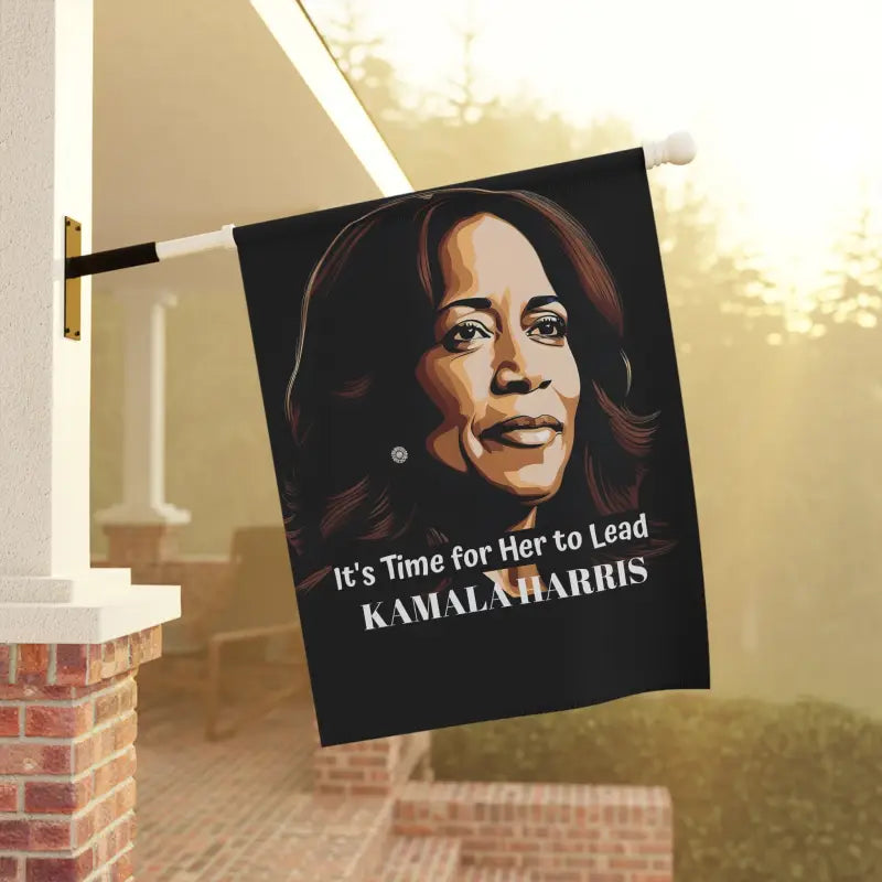 Elevate your Space with the Kamala Harris Garden Banner - Home Decor