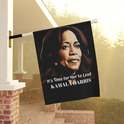 Elevate your Space with the Kamala Harris Garden Banner - Home Decor