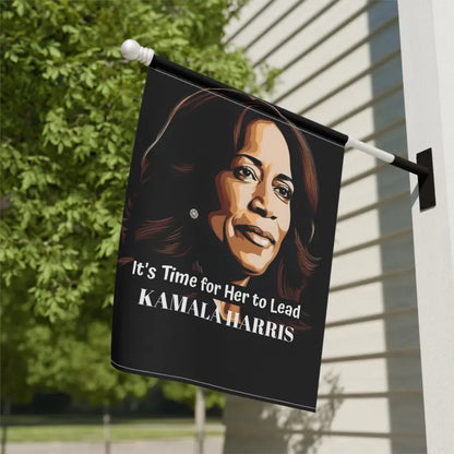 Elevate your Space with the Kamala Harris Garden Banner - Home Decor