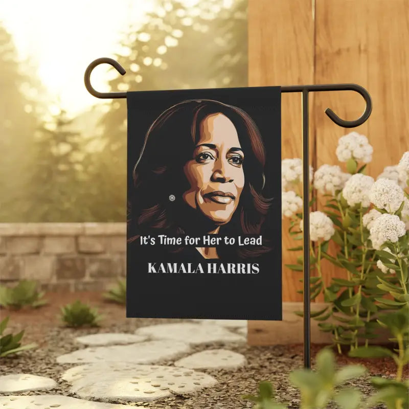 Elevate your Space with the Kamala Harris Garden Banner - Home Decor