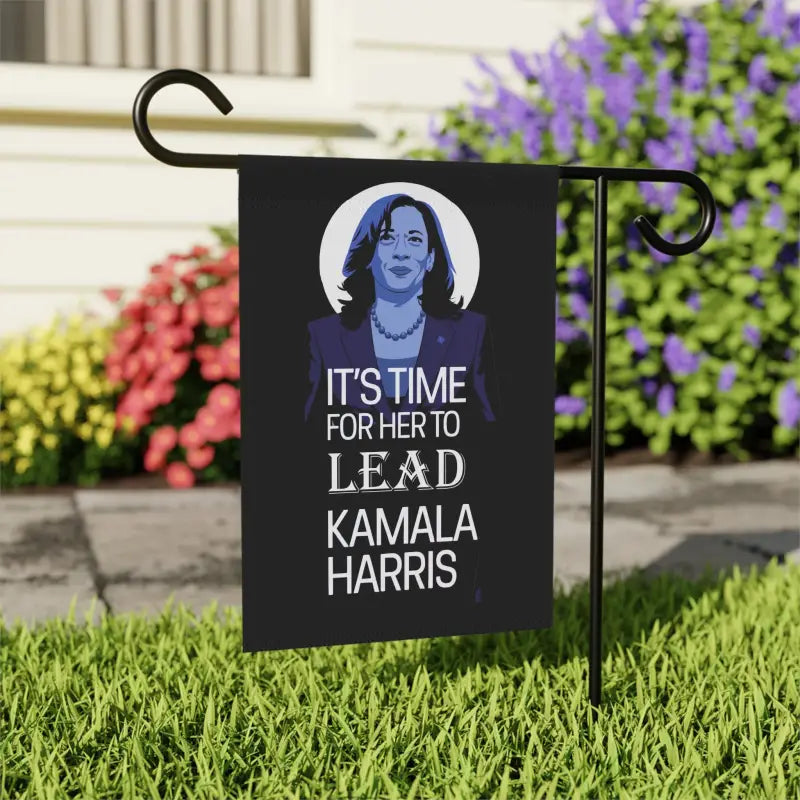 Elevate your Space with Kamala Harris Garden & House Banner - 12’’ × 18’’ Home Decor