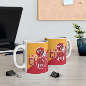 Kansas City Chiefs Super Football Mug Game Day Energy - Dipaliz - 11oz - Mugs