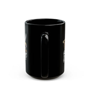 Funny Cat Ninja Mug - Katana Catitude 11oz Ceramic - Dipaliz - Mugs