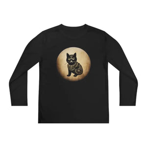 Kawaii Ninja Cat Kids Tee - Japanese Samurai Magic - Dipaliz - T-shirts
