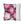 Soft pink floral pillow cover by DipaliZ, 28 inches square