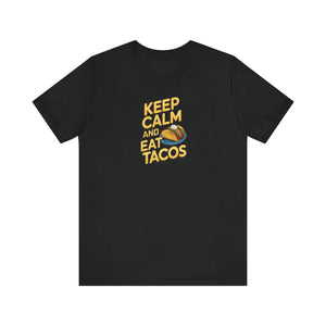 Soft Unisex Jersey Short Sleeve Tee Eat Tacos Dipaliz - T-shirts