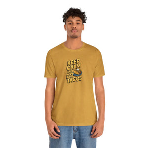 Soft Unisex Jersey Short Sleeve Tee Eat Tacos Dipaliz - T-shirts
