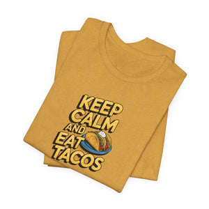 Soft Unisex Jersey Short Sleeve Tee Eat Tacos Dipaliz - T-shirts