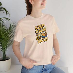 Soft Unisex Jersey Short Sleeve Tee Eat Tacos Dipaliz - T-shirts
