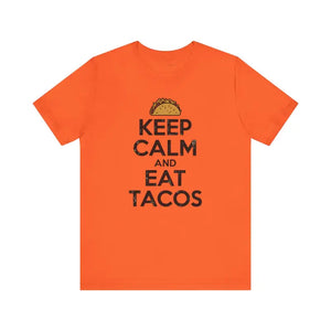 T-shirts - Eat Tacos Unisex Jersey Short Sleeve Tee - Bold Fiesta Style - Dipaliz