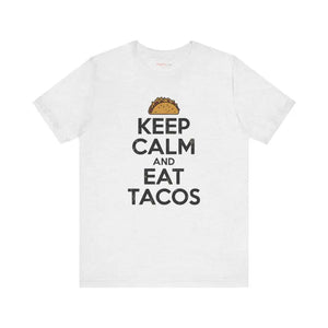 T-shirts - Eat Tacos Unisex Jersey Short Sleeve Tee - Bold Fiesta Style - Dipaliz